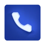 blue call - global wifi call android application logo